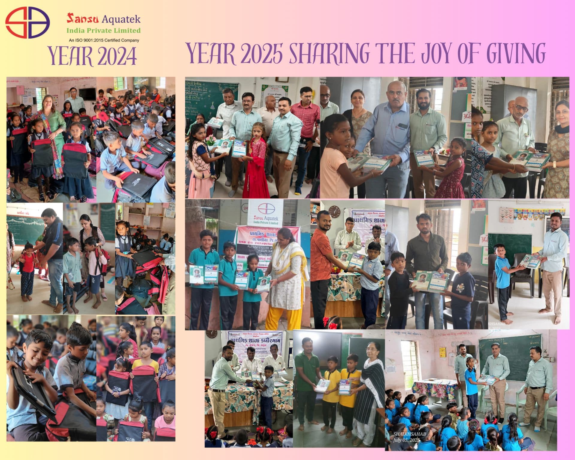 Notebook Distribution – June, July & August 2025 – Photo 1